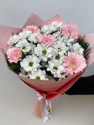  Manavgat Çiçek Siparişi - Papatya buketi-01