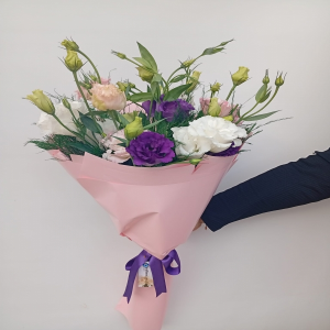  Manavgat Çiçek Gönder - Lisyantus Buketi-1