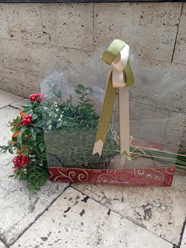 Manavgat Çiçekçi - Şeffaf Çantalı Kokina Demeti 